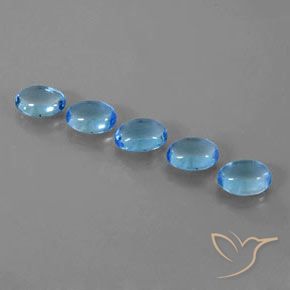 Shop natural 5.00ct Bleu Suisse Topaze gems, ovale, from Brésil at GemSelect. In stock, global shipping!