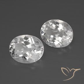 Shop natural 8.23ct Blanc Topaze gems, ovale, from Brésil at GemSelect. In stock, global shipping!