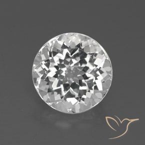4.34ct Naturel Blanc clair Topaze, Tour, VVS-VS