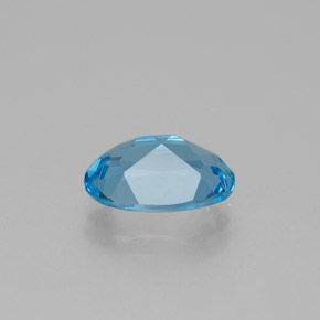 Topaze Bleu Suisse naturelle Coupe ovale, 2.41 ct, VS