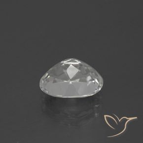 Topaze Blanc naturelle ovale, 3.38 ct, VVS-VS
