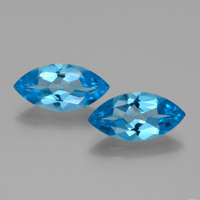 Achetez naturel 8,16ct bleue topaze gems, marquise, en provenance brésil chez gemselect. en stock, livraison internationale!