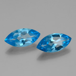Achetez naturel 8,16ct bleue topaze gems, marquise, en provenance brésil chez gemselect. en stock, livraison internationale!