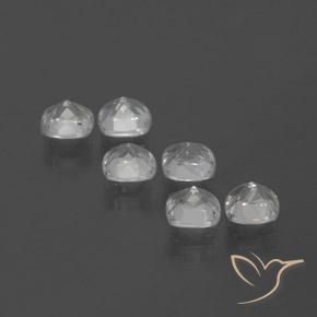 Shop natural 3.19ct Blanc Topaze gems, Coussin, from Brésil at GemSelect. In stock, global shipping!