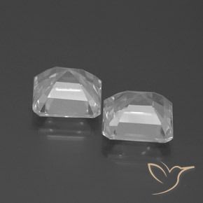 Shop natural 6.11ct Blanc clair Topaze gems, Octogone / coupe Émeraude, from Brésil at GemSelect. In stock, global shipping!