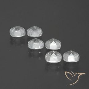 Shop natural 2.79ct Blanc clair Topaze gems, Coussin, from Brésil at GemSelect. In stock, global shipping!