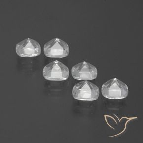 Shop natural 3.16ct Blanc clair Topaze gems, Coussin, from Brésil at GemSelect. In stock, global shipping!