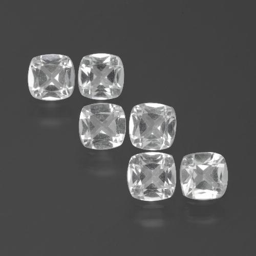 Achetez naturel 2.60ct Blanc Topaze gems, Coupe coussin, En provenance Brésil chez GemSelect. En stock, livraison internationale!
