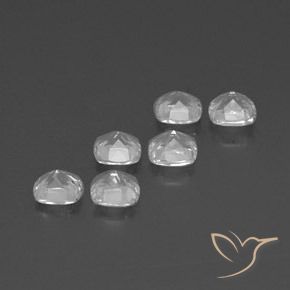 Shop natural 3.05ct Blanc Topaze gems, Coussin, from Brésil at GemSelect. In stock, global shipping!