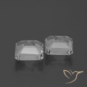 Shop natural 5.52ct Blanc Topaze gems, Octogone / coupe Émeraude, from Brésil at GemSelect. In stock, global shipping!