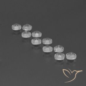 Shop natural 4.51ct Blanc clair Topaze gems, Coussin, from Brésil at GemSelect. In stock, global shipping!