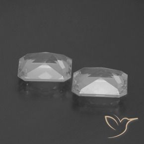 Shop natural 6.61ct Blanc clair Topaze gems, Octogone / coupe Émeraude, from Brésil at GemSelect. In stock, global shipping!