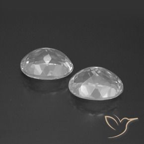 Shop natural 7.09ct Blanc clair Topaze gems, ovale, from Brésil at GemSelect. In stock, global shipping!