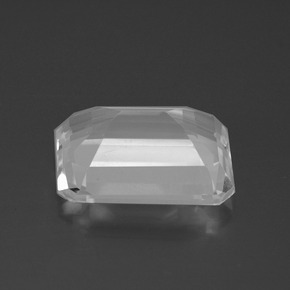 Topaze Blanc naturelle Taille émeraude, 8.52 ct, VS