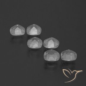 Shop natural 3.06ct Blanc clair Topaze gems, Coussin, from Brésil at GemSelect. In stock, global shipping!