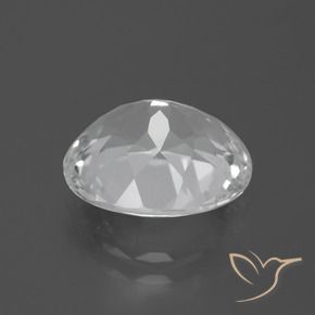 Topaze Blanc naturelle ovale, 5.63 ct, VVS-VS