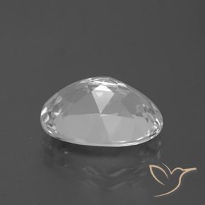 Topaze Blanc naturelle ovale, 5.58 ct, VVS