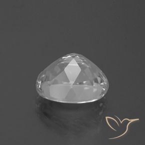 Topaze Blanc clair naturelle ovale, 5.05 ct, VVS
