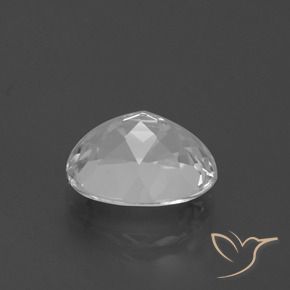 Topaze Blanc clair naturelle ovale, 4.55 ct, VVS-VS