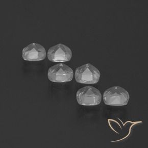Shop natural 3.19ct Blanc clair Topaze gems, Coussin, from Brésil at GemSelect. In stock, global shipping!