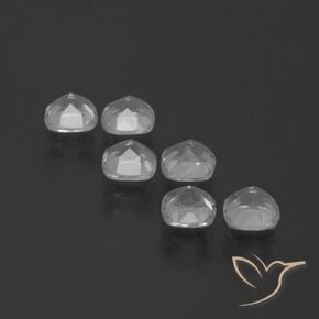 Shop natural 3.11ct Blanc clair Topaze gems, Coussin, from Brésil at GemSelect. In stock, global shipping!