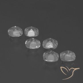 Shop natural 2.86ct Blanc clair Topaze gems, Coussin, from Brésil at GemSelect. In stock, global shipping!