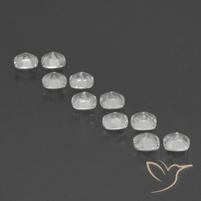 Shop natural 4.47ct Blanc clair Topaze gems, Coussin, from Brésil at GemSelect. In stock, global shipping!