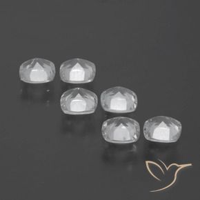 Shop natural 3.04ct Blanc clair Topaze gems, Coussin, from Brésil at GemSelect. In stock, global shipping!