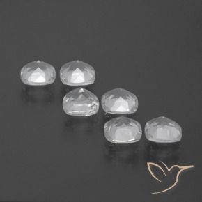 Shop natural 2.71ct Blanc clair Topaze gems, Coussin, from Brésil at GemSelect. In stock, global shipping!