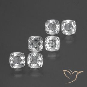 Shop natural 2.56ct Blanc Topaze gems, Coussin, from Brésil at GemSelect. In stock, global shipping!