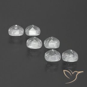 Shop natural 3.03ct Blanc clair Topaze gems, Coussin, from Brésil at GemSelect. In stock, global shipping!