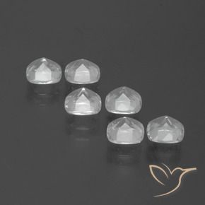 Shop natural 3.00ct Blanc clair Topaze gems, Coussin, from Brésil at GemSelect. In stock, global shipping!