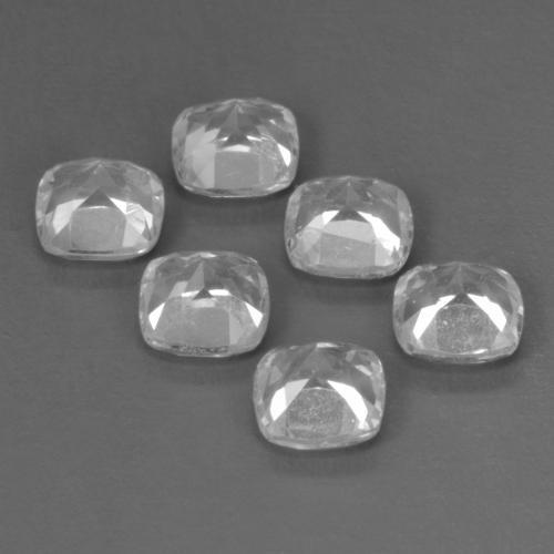 Achetez naturel 3,38ct blanc topaze gems, coupe coussin, en provenance brésil chez gemselect. en stock, livraison internationale!