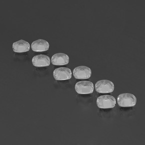 Achetez naturel 4,71ct blanc clair topaze gems, coupe coussin, en provenance brésil chez gemselect. en stock, livraison internationale!