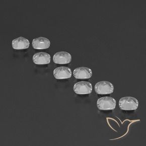 Shop natural 4.50ct Blanc clair Topaze gems, Coussin, from Brésil at GemSelect. In stock, global shipping!