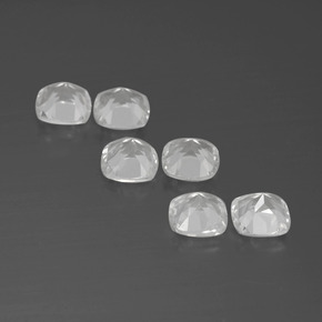 Achetez naturel 2,95ct blanc topaze gems, coupe coussin, en provenance brésil chez gemselect. en stock, livraison internationale!