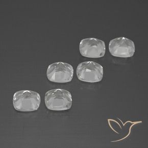Shop natural 3.15ct Blanc Topaze gems, Coussin, from Brésil at GemSelect. In stock, global shipping!