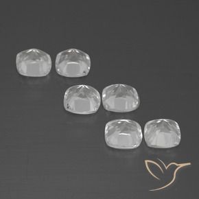 Shop natural 3.22ct Blanc Topaze gems, Coussin, from Brésil at GemSelect. In stock, global shipping!