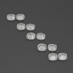 Achetez naturel 4,80ct blanc topaze gems, coupe coussin, en provenance brésil chez gemselect. en stock, livraison internationale!