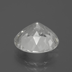 Topaze Blanc chaud naturelle Coupe roude, 5.95 ct, VS