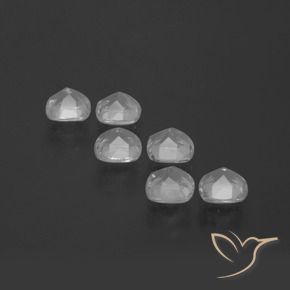 Shop natural 3.23ct Blanc clair Topaze gems, Coussin, from Brésil at GemSelect. In stock, global shipping!