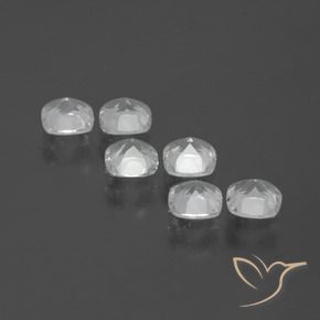 Shop natural 2.87ct Blanc clair Topaze gems, Coussin, from Brésil at GemSelect. In stock, global shipping!