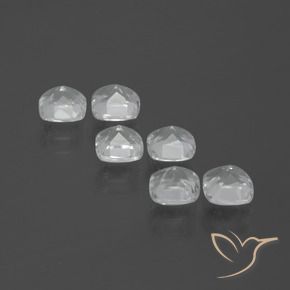 Shop natural 2.90ct Blanc Topaze gems, Coussin, from Brésil at GemSelect. In stock, global shipping!
