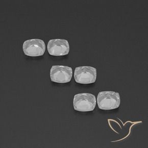 Shop natural 3.02ct Blanc clair Topaze gems, Coussin, from Brésil at GemSelect. In stock, global shipping!