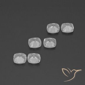 Shop natural 2.94ct Blanc clair Topaze gems, Coussin, from Brésil at GemSelect. In stock, global shipping!
