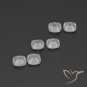Shop natural 2.76ct Blanc Topaze gems, Coussin, from Brésil at GemSelect. In stock, global shipping!