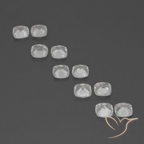 Shop natural 4.86ct Blanc Topaze gems, Coussin, from Brésil at GemSelect. In stock, global shipping!