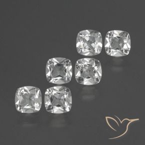 Shop natural 2.78ct Blanc Topaze gems, Coussin, from Brésil at GemSelect. In stock, global shipping!