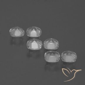 Shop natural 2.91ct Blanc clair Topaze gems, Coussin, from Brésil at GemSelect. In stock, global shipping!