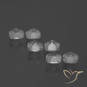 Shop natural 2.95ct Blanc clair Topaze gems, Coussin, from Brésil at GemSelect. In stock, global shipping!